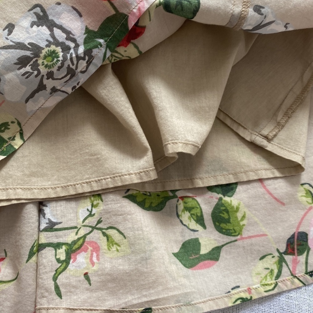 Cabi cotton skirt with rose design. - Picture 4 of 10